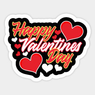 Happy Valentines Day Sticker